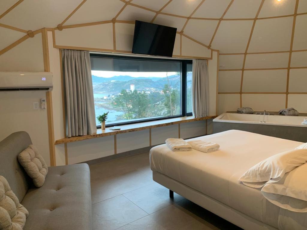 Glamping Do Mar Hotel Baiona Exterior foto