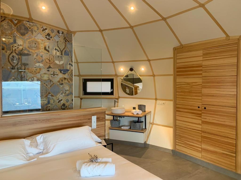 Glamping Do Mar Hotel Baiona Exterior foto
